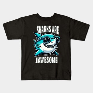 Sharks Are Jawsome Kids T-Shirt